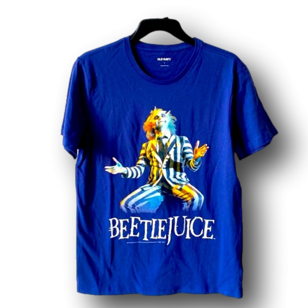 Beetlejuice Movie Graphic T-Shirt - Size Small - NWT